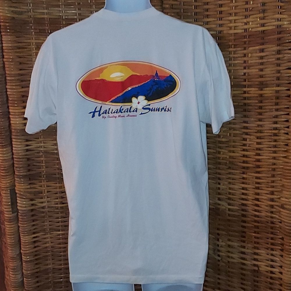 Bike Maui Haleakala Sunrise Upcountry shirt L